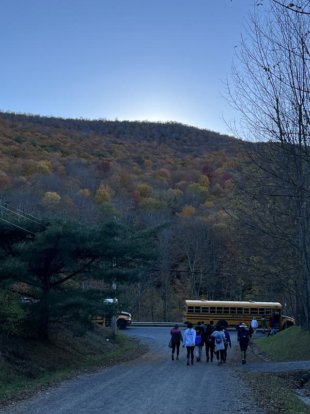 Sunset on Mount Greylock. Mountain Day 2022.